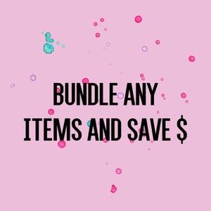 Bundle any items or make an offer :)